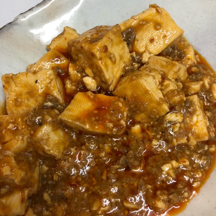 激辛!本格的なのに簡単な麻婆豆腐